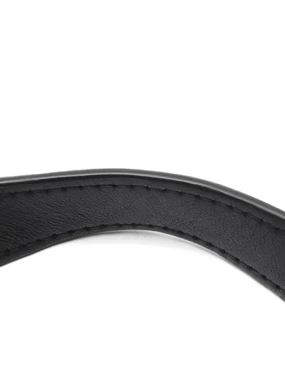 Pre-owned Bottega Veneta Intrecciato Leather Shoulder Bag In Black