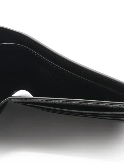 Pre-owned Givenchy 2020s 4g Leather Wallet In Black