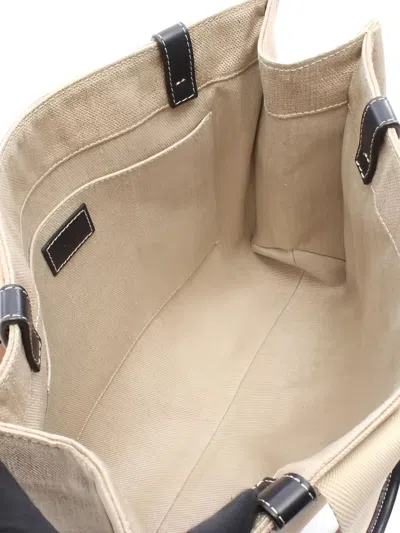 Pre-owned Chloé 2010s Medium Woody Shoulder Bag In Neutral