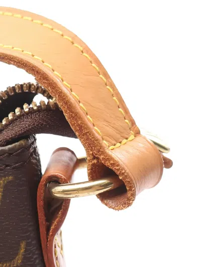 Pre-owned Louis Vuitton 2001 Monogram Star Shoulder Bag In Brown