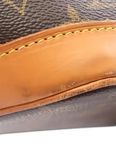 Pre-owned Louis Vuitton 2001 Monogram Star Shoulder Bag In Brown