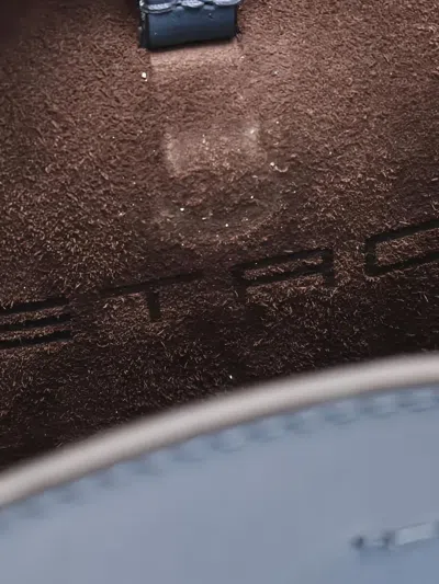 Pre-owned Etro Vintage 2020s Libra Small Leather Tote Bag In Blue