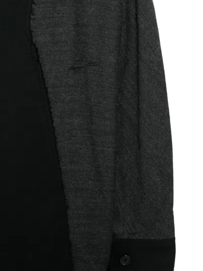 Songzio Side-button-up Jacket In Gray