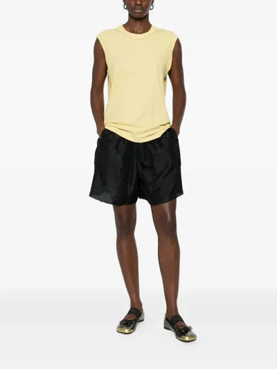 6397 Inside-out Tank Top In Yellow