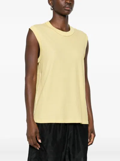 6397 Inside-out Tank Top In Yellow