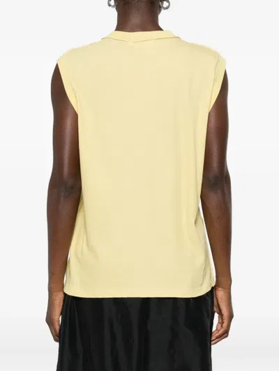 6397 Inside-out Tank Top In Yellow