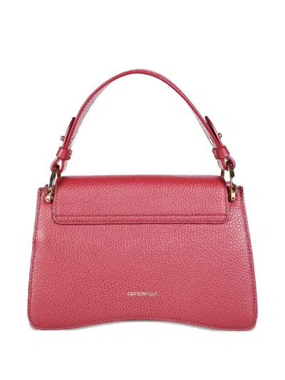 Coccinelle Small C-me Tote Bag In Red