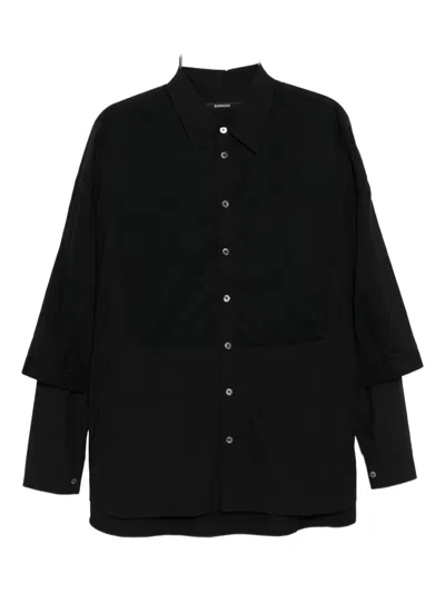 Songzio Long-sleeved Shirt In Black