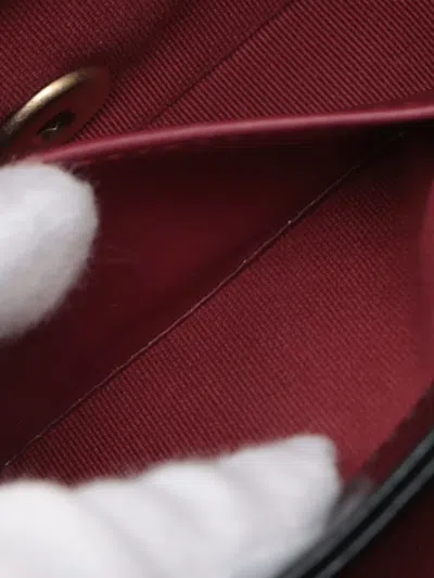 Pre-owned Chanel 2021-2025 Mini Shiny Calfskin My Sweet Cc Flap Crossbody Bag In Black