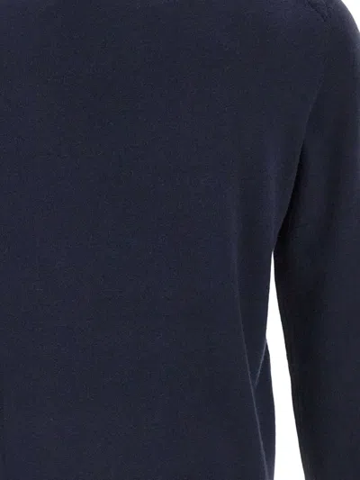 Diktat Diamond-pattern Sweater In Blue