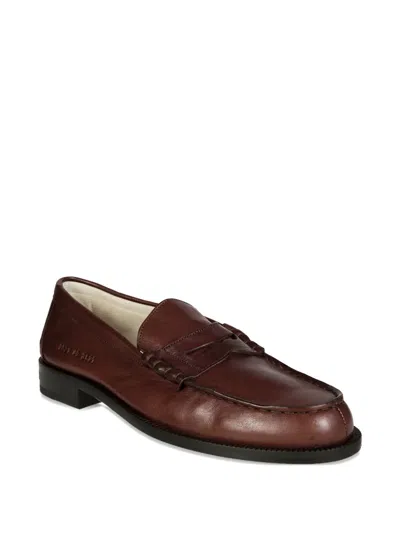 Common Projects Penny-bar Loafers In Brown