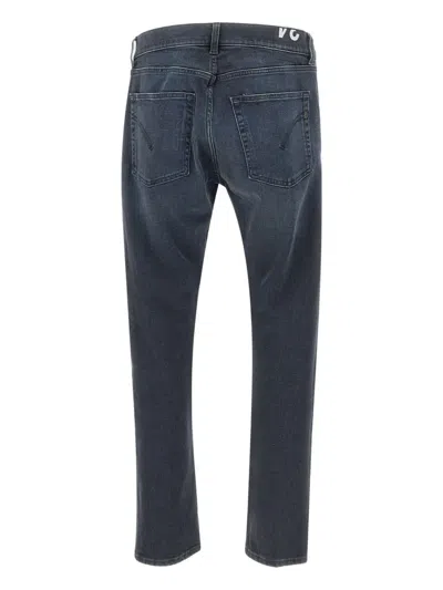 Dondup Brighton Trousers Featuring Five-pocket Design In Blue