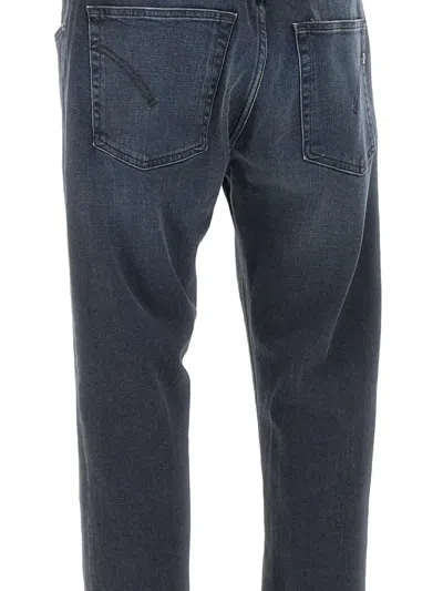 Dondup Brighton Trousers Featuring Five-pocket Design In Blue