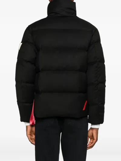 After Label Chamonix Padded Jacket In Black