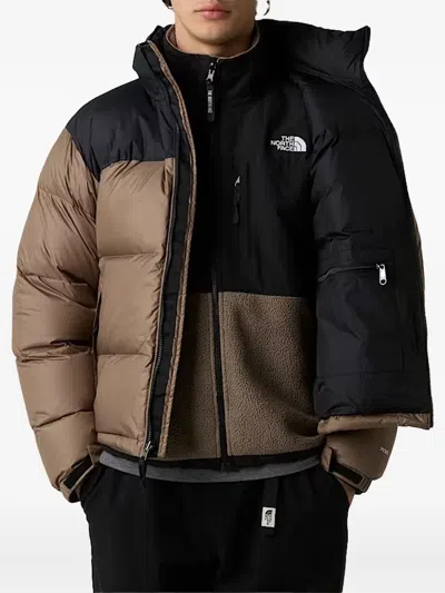 The North Face Himalayan Baltoro Brown/black Jacket In Brown
