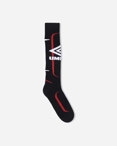 Umbro Logo Socks In Black