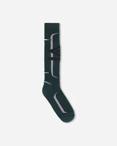 Umbro Logo Socks Dark Olive In Green