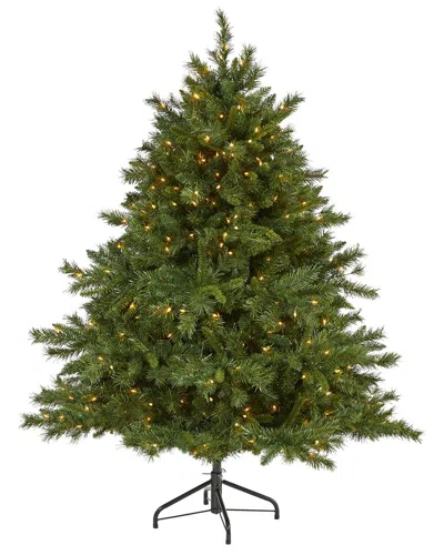Nearly Natural 6ft. Wyoming Mixed Pine Artificial Christmas Tree In Green