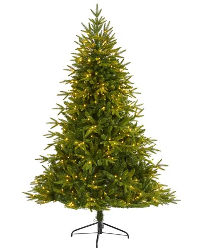 Nearly Natural 6ft. Colorado Mountain Fir Natural Look Artificial Christmas  Tree In Green