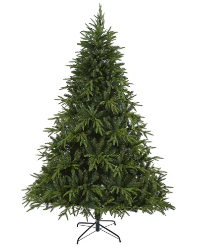 Nearly Natural 7.5ft. Colorado Mountain Fir Natural Look Artificial Christmas  Tree In Green