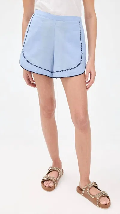 Mille Billie Lightweight Short In Ciel In Blue