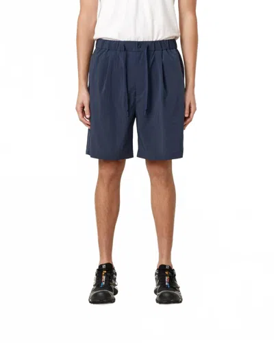 Snow Peak Breathable Quick Dry Short In Navy In Blue