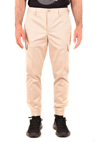 Neil Barrett Sky Blue Relaxed Fit Trousers In Neutral