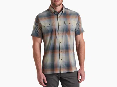 Kuhl Response Short Sleeve Shirt In Canyon Lake In Multi