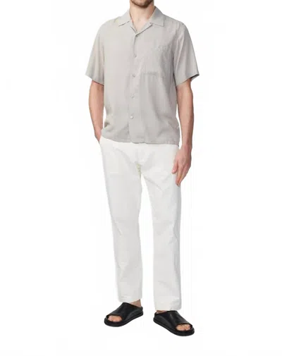 Nn07 Julio Short Sleeve Shirt In Khaki Stone In Multi