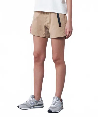 Gramicci Very Short In Chino In Brown