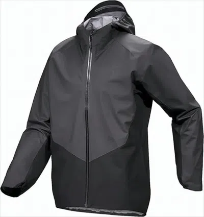 Arc'teryx Two-tone Water-resistant  Jacket In Black