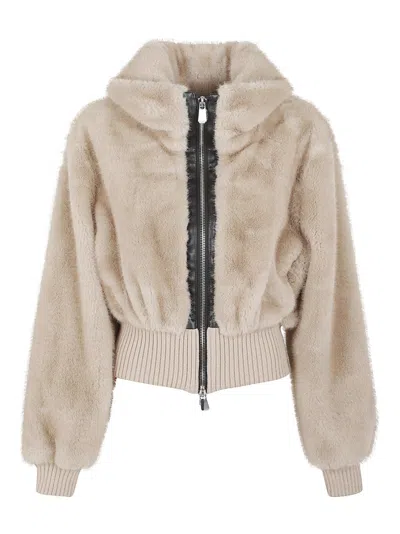 Pinko Bagels Bomber Similpelliccia In Multi