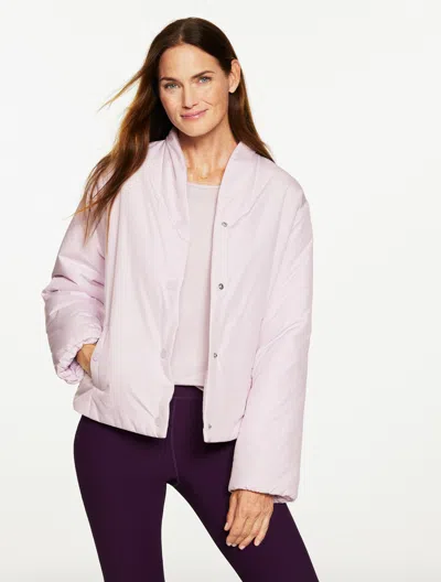 Talbots Padded Jacket - Lilac Mauve - Xl  In Pink