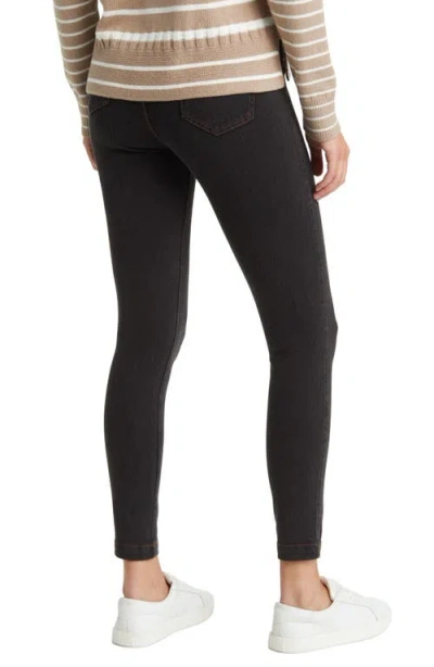 Lyssé 'lyssentials Toothpick Denim Leggings In Black