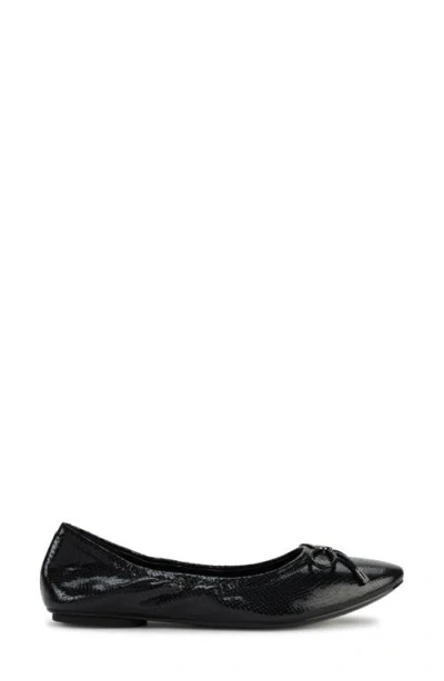 Karl Lagerfeld Women's Velma Almond Toe Ballet Flats In Black