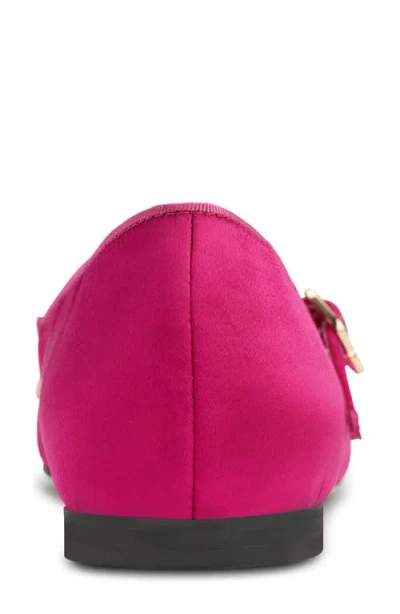 Karl Lagerfeld Women's Veyda Mary Jane Pointed Toe Flats In Pink