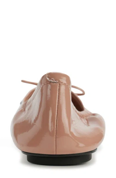 Karl Lagerfeld Women's Velma Almond Toe Ballet Flats In Pink