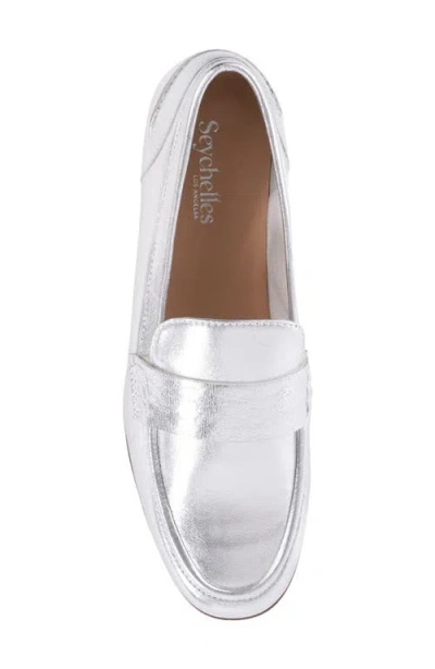 Seychelles Sooner Or Later Loafer In Silver