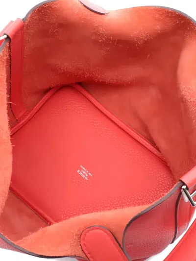 Pre-owned Hermes 2018 Picotin Lock Pm Handbag In Pink