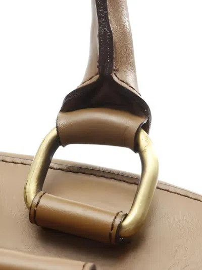 Pre-owned Burberry 2000s Bowling Tote Bag In Brown