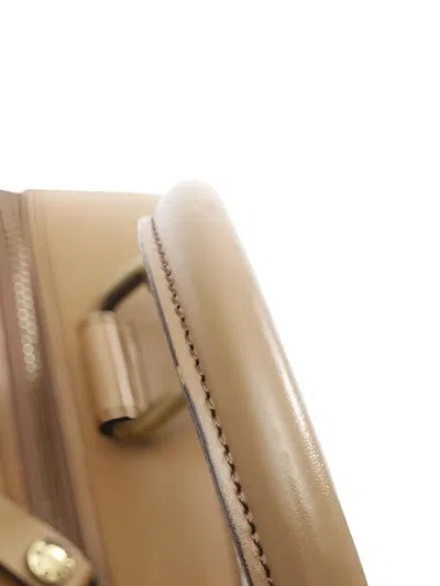 Pre-owned Burberry 2000s Bowling Tote Bag In Brown