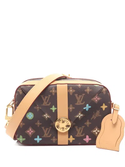 Pre-owned Louis Vuitton 2021 Monogram Craggy Envelope Shoulder Bag In Brown