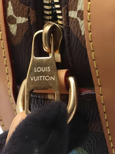 Pre-owned Louis Vuitton 2021 Monogram Craggy Envelope Shoulder Bag In Brown