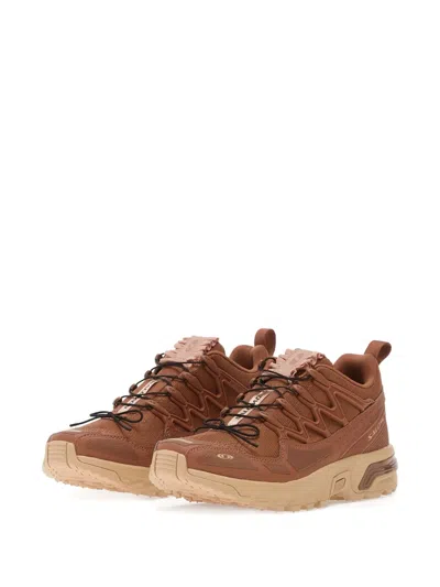 Salomon Acs + Satin Sneakers In Brown
