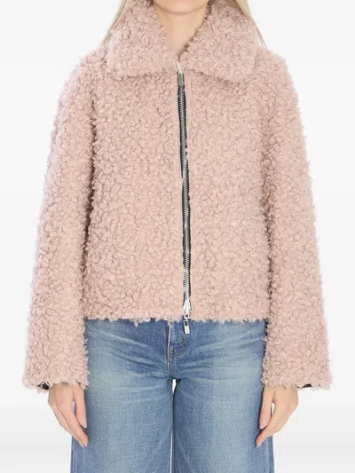 双面拉链开合夹克