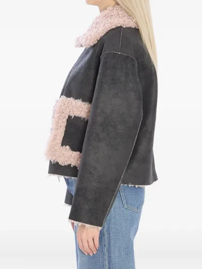 双面拉链开合夹克