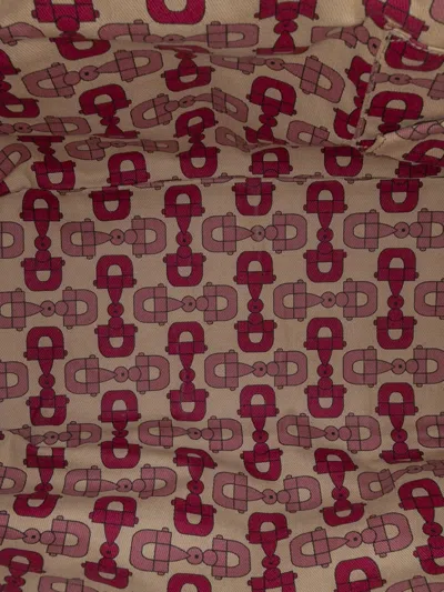 Pre-owned Gucci 2000-2015 Large Gg Canvas Jolicoeur Tote Bag In Brown