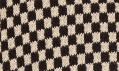 Bobeau Checks & Stripes Cardigan In Multi