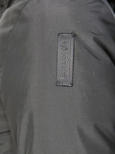 Bomboogie Buttone-padded Jacket In Gray