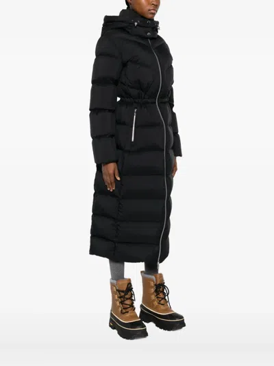 Moose Knuckles Belle Cote Coat In Black